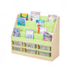 Pastel Green Book Storage unit-Bookcases, Calmer Classrooms, Classroom Displays, Helps With, Reading Area, Storage-Learning SPACE
