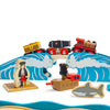 Pirate Train Set-Bigjigs Toys, Cars & Transport, Dinosaurs. Castles & Pirates, Games & Toys, Gifts For 3-5 Years Old, Train, Wooden Toys-Learning SPACE