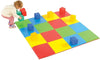 Play Mat - Patchwork Colour Squares (1.47M Sq)-Additional Need, AllSensory, Baby Sensory Toys, Down Syndrome, Gross Motor and Balance Skills, Helps With, Mats, Mats & Rugs, Multi-Colour, Playmat, Playmats & Baby Gyms, Square, Stock-Learning SPACE