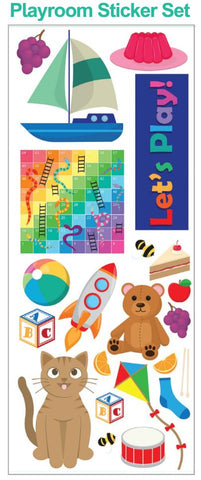 Playroom Sticker Set-Furniture, Sticker, Wall & Ceiling Stickers, Willowbrook-Learning SPACE