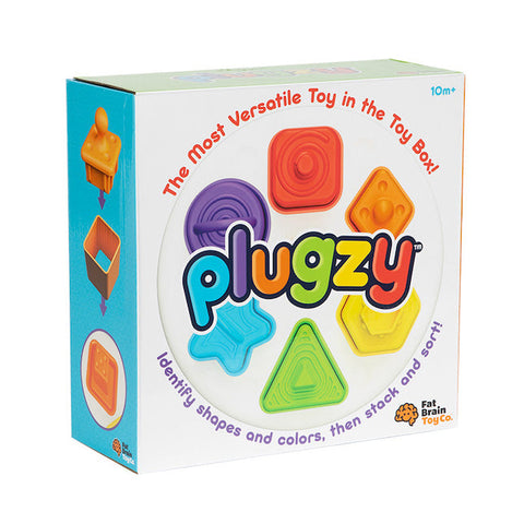 Plugzy - Toddler Sorting and Stacking Toy-Baby & Toddler Gifts, Baby Sensory Toys, Baby Toys, Fat Brain Toys, Stacking Toys & Sorting Toys-Learning SPACE