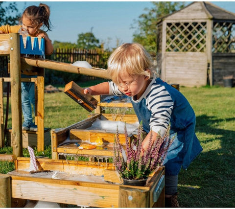 Plum® Discovery Forest Water Run-Early Science, Forest School & Outdoor Garden Equipment, Outdoor Sand & Water Play, Playground Equipment, Plum Play, S.T.E.M, Science Activities, Stock, Tracking & Bead Frames, Wooden Toys-Learning SPACE