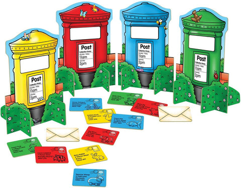 Post Box Game - A First colour and matching game-Early years Games & Toys, Early Years Maths, Maths, Memory Pattern & Sequencing, Orchard Toys, Primary Games & Toys, Primary Maths, Stacking Toys & Sorting Toys, Stock, Table Top & Family Games-Learning SPACE