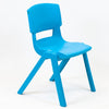 Postura+ One Piece Chair (Ages 11-13)-Classroom Chairs, Modular Seating, Seating-Aqua Blue-Learning SPACE