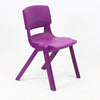 Postura+ One Piece Chair (Ages 11-13)-Classroom Chairs, Modular Seating, Seating-Grape Crush-Learning SPACE