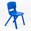 Postura+ One Piece Chair (Ages 11-13)-Classroom Chairs, Modular Seating, Seating-Ink Blue-Learning SPACE