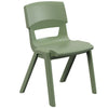 Postura+ One Piece Chair (Ages 11-13)-Classroom Chairs, Modular Seating, Seating-Moss Green-Learning SPACE