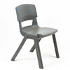 Postura+ One Piece Chair (Ages 14-18)-Classroom Chairs, Modular Seating, Seating-Iron Grey-Learning SPACE