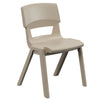 Postura+ One Piece Chair (Ages 14-18)-Classroom Chairs, Modular Seating, Seating-Light Sand-Learning SPACE