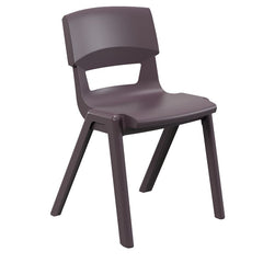 Postura+ One Piece Chair (Ages 14-18)-Classroom Chairs, Modular Seating, Seating-Purple Haze-Learning SPACE
