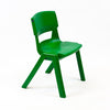 Postura+ One Piece Chair (Ages 4-5)-Classroom Chairs, Seating-Forest Green-Learning SPACE