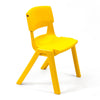 Postura+ One Piece Chair (Ages 4-5)-Classroom Chairs, Seating-Sun Yellow-Learning SPACE