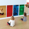 Rainbow Wall Mirrors 80 x 40cm-Discontinued, Mirror, Outdoor Mirrors, Sensory Mirrors-Learning SPACE