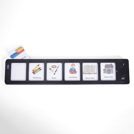 Recordable Talking Panel-Calmer Classrooms, communication, Communication Games & Aids, Neuro Diversity, Planning And Daily Structure, Primary Literacy, PSHE, Schedules & Routines, Stock, Talking Buttons & Buzzers, TTS Toys-Learning SPACE