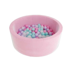 Round Felt Ball Pit-AllSensory, Baby Sensory Toys, Ball Pits, Down Syndrome, Playmats & Baby Gyms-Pink-Learning SPACE
