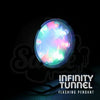 Round Infinity Tunnel Pendant-AllSensory, Fidget, Pocket money, Sensory Light Up Toys, Stock, The Glow Company-Learning SPACE