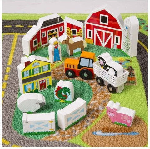 Rug - Deluxe Road Play Set - with 49 extra play pieces-Cars & Transport, Imaginative Play, Mats & Rugs, Rugs, Sensory Flooring, Small World, Stock-Learning SPACE