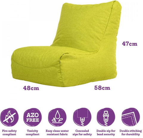 Secondary Smile Chair-Bean Bags, Bean Bags & Cushions, Chill Out Area, Eden Learning Spaces, Full Size Seating, Movement Chairs & Accessories, Nurture Room, Reading Area, Seating-Learning SPACE