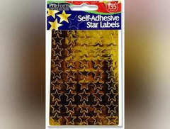 Self Adhesive Gold Stars-Notebooks & Paper-Baby Arts & Crafts, Calmer Classrooms, Classroom Displays, Classroom Packs, Early Arts & Crafts, Early Years Books & Posters, Helps With, Planning And Daily Structure, Premier Office, Primary Arts & Crafts, PSHE, Rewards & Behaviour, Stock-Learning SPACE