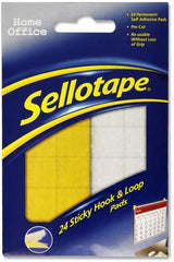 Sellotape - Sticky Hook & Loop Pads-Calmer Classrooms, Classroom Displays, Helps With, Premier Office, Primary Literacy, Stationery, Stock-Learning SPACE