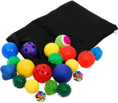 Sensory Ball Pk20 Assorted-Active Games, AllSensory, Baby Sensory Toys, Early Years Sensory Play, Games & Toys, Primary Games & Toys, Sensory & Physio Balls, Sensory Balls, Stock, Tactile Toys & Books, TickiT-Learning SPACE