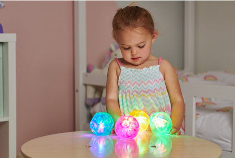 Sensory Light Ball Set-AllSensory, Early Years Sensory Play, Sensory Balls, Sensory Light Up Toys, Stock, Tactile Toys & Books, TickiT-Learning SPACE