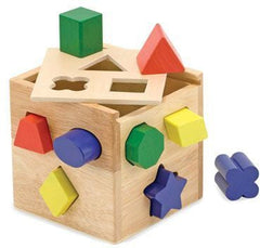 Shape Sorting Cube-Gifts For 1 Year Olds, Gifts For 3-6 Months, Gifts For 6-12 Months Old, Stacking Toys & Sorting Toys, Stock, Tactile Toys & Books-Learning SPACE