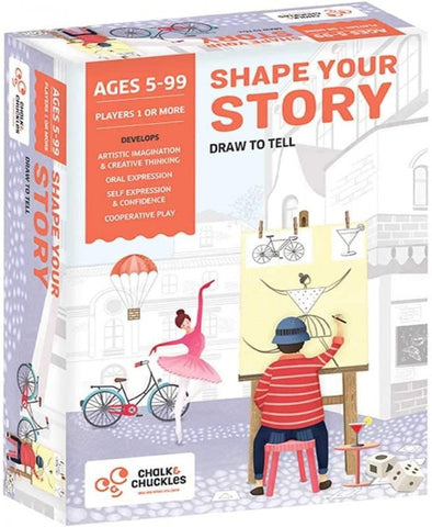Shape Your Story - Draw To Tell-Art Materials, Arts & Crafts, Drawing & Easels, Primary Arts & Crafts, Puppets & Theatres & Story Sets-Learning SPACE