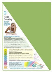 Single A4 Tinted Coloured Page Overlay - For help with Dyslexia and Reading-Dyslexia, Early Years Literacy, Learning Difficulties, Learning Resources, Matrix Group, Neuro Diversity-Grass-Learning SPACE