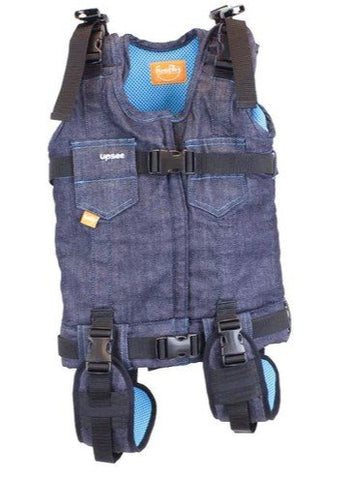 Small Blue Upsee Harness Only-Adapted, Adapted Outdoor play, Mobility Aid, Specialised Prams Walkers & Seating-Learning SPACE