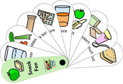 Snack Fan-Calmer Classrooms, communication, Communication Games & Aids, Fans & Visual Prompts, Feeding Skills, Helps With, Neuro Diversity, Play Doctors, Primary Literacy, PSHE, Social Stories & Games & Social Skills, Stock-Learning SPACE