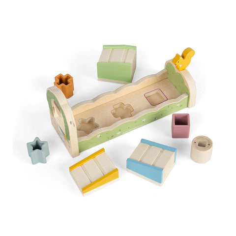 Squirrel Ramp Sorter-Baby Wooden Toys, Bigjigs Toys, Stacking Toys & Sorting Toys, Wooden Toys-Learning SPACE