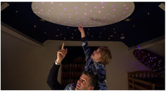 Star Ceiling Ring - Midnight Blue-Sensory Ceiling Lights-Learning SPACE