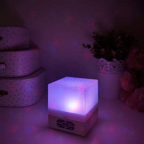 Star Projection Cube-AllSensory, Autism, Calmer Classrooms, Helps With, Lamp, Mindfulness, Neuro Diversity, PSHE, Sensory Light Up Toys, Sensory Processing Disorder, Sensory Projectors, Sensory Seeking, Sleep Issues, Stock, Stress Relief, Toys for Anxiety, Visual Sensory Toys-Learning SPACE