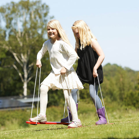 Summer Skis - 2 children-Active Games, Additional Need, Balancing Equipment, Calmer Classrooms, Exercise, Games & Toys, Gonge, Gross Motor and Balance Skills, Helps With, Movement Breaks, Primary Games & Toys, Stock, Teen Games, Vestibular-Learning SPACE