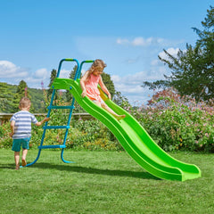 TP Crazy Wavy Slide Set with Stepset-Outdoor Slides, Outdoor Toys & Games, Playground Equipment, TP Toys-Learning SPACE