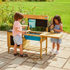 TP Deluxe Wooden Mud Kitchen-Forest School & Outdoor Garden Equipment, Imaginative Play, Kitchens & Shops & School, Messy Play, Mud Kitchen, Outdoor Sand & Water Play, Playground Equipment, Stock, TP Toys-Learning SPACE