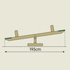 TP Forest Wooden Seesaw-Outdoor Toys & Games, Playground Equipment, See Saws, TP Toys-Learning SPACE