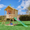 TP Hill Top Wooden tower Playhouse-Play Houses, Playground Equipment, Playhouses, TP Toys-With Slide-Learning SPACE