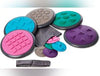 Tactile Discs - Set 2 - 5 Large/5 Small-Arts & Crafts-Active Games, Additional Need, AllSensory, Blind & Visually Impaired, Early Years Sensory Play, Games & Toys, Gonge, Primary Games & Toys, Seasons, Stock, Summer, Tactile Toys & Books-Learning SPACE