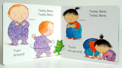 Teddy Bear, Teddy Bear Signing (Board Book) - Rhyming and sing along book-Additional Need, Baby Books & Posters, Childs Play, Deaf & Hard of Hearing, Early Years Books & Posters, Featured, Gifts For 1 Year Olds, Primary Books & Posters, Specialised Books, Stock-Learning SPACE