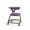 Teenager+ Ruckus Stack Chair With Storage Rack-Classroom Chairs, Full Size Seating, Movement Chairs & Accessories, Seating-Purple Haze-Espresso Metallic-Learning SPACE