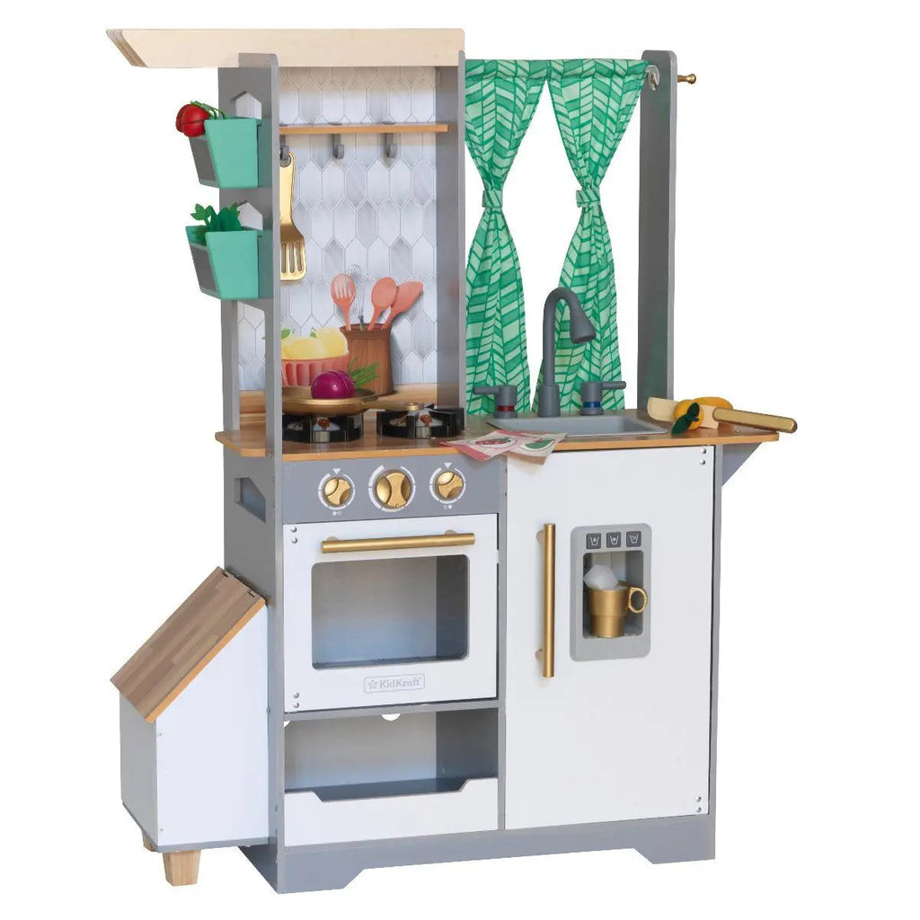 Terrace Garden Play Kitchen-Games & Toys, Imaginative Play, Kidkraft Toys, Kitchens & Shops & School, Primary Games & Toys, Wooden Toys-Learning SPACE