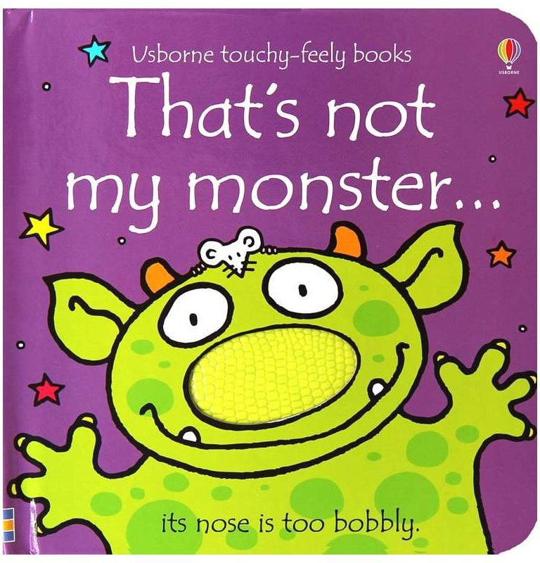 Thats not my Monster... Book-AllSensory, Baby Books & Posters, Early Years Literacy, Helps With, Sensory Seeking, Stock, Tactile Toys & Books, Usborne Books-Learning SPACE