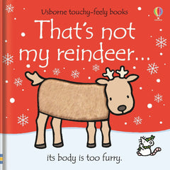 Thats not my Reindeer... Book-AllSensory, Baby Books & Posters, Christmas, Helps With, Seasons, Sensory Seeking, Stock, Tactile Toys & Books, Usborne Books-Learning SPACE