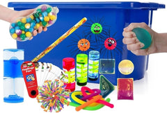 The Calm Sensory Box-Sensory toy-Additional Need, AllSensory, Calmer Classrooms, Calming and Relaxation, Classroom Packs, Den Accessories, Early Years Sensory Play, Emotions & Self Esteem, Helps With, PSHE, Sensory, Sensory Boxes, Sensory Dens, Social Emotional Learning, Stock, Stress Relief, Toys for Anxiety-Learning SPACE