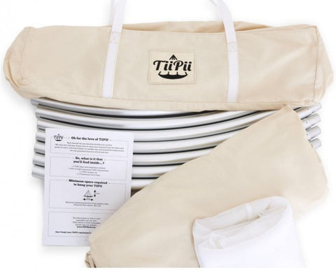 TiiPii Bed Classic White - 6ft-Chill Out Area, Hammocks, Indoor Swings, Stock, Stress Relief, Tiipii Beds-Learning SPACE