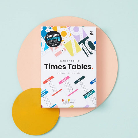 Times Tables Flashcards-Early Years Maths, Happy Little Doers, Maths, Maths Worksheets & Test Papers, Multiplication & Division, Primary Maths-Learning SPACE
