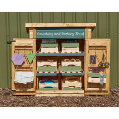 Toddler Maths & Literacy Shed-Cosy Direct, Cupboards, Cupboards With Doors, Sheds-Learning SPACE
