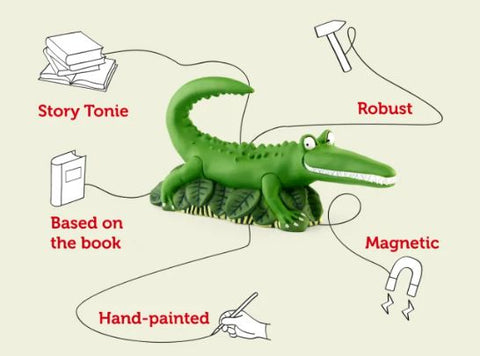 Tonies - Roald Dahl - The Enormous Crocodile-AllSensory, Baby Musical Toys, Baby Sensory Toys, Music, Primary Music, Sound, Tonies-Learning SPACE